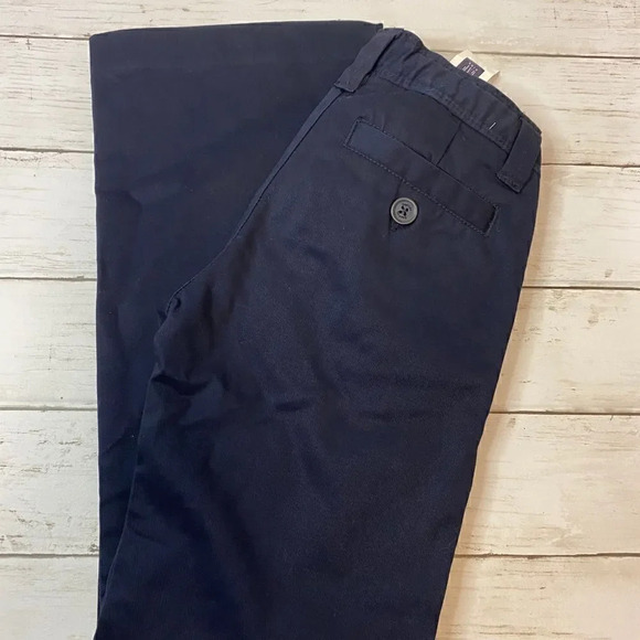 GAP Girls Navy Blue Chino Pants - Picture 3 of 4